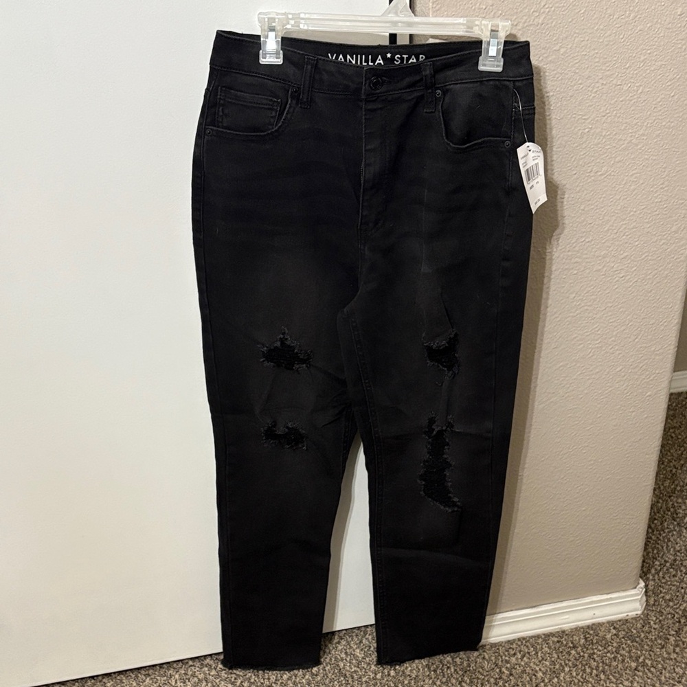 Vanilla Star Black Ripped Denim jeans